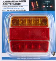 Anhänger Rücklicht mit 18 LED`s Grösse: 104mm x 104mm